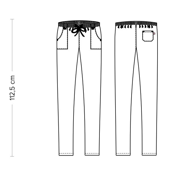 Püksid Taylor, must