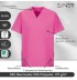 Unisex meditsiini tuunika Scrub, roosa