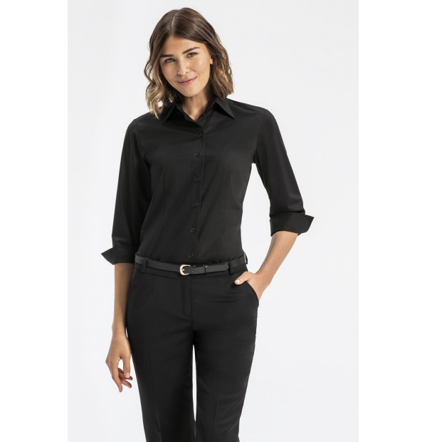 Naiste RF pluus, 3/4 varrukatega, valge