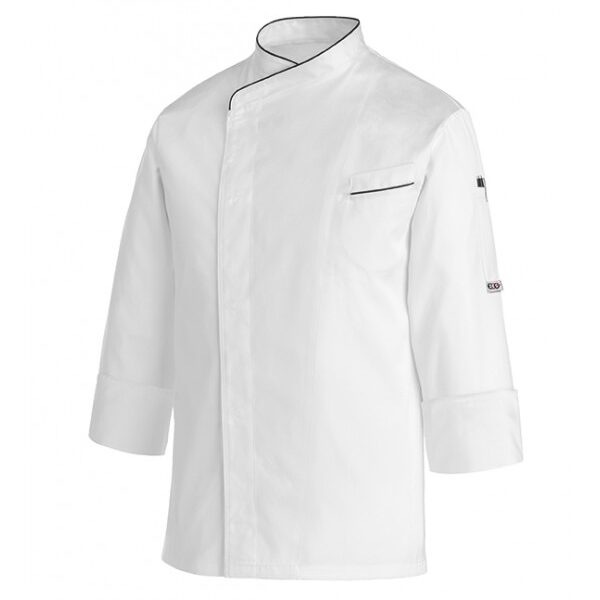 Kokajakk Max Safe, Egiptuse puuvill 60/2 60/2, valge