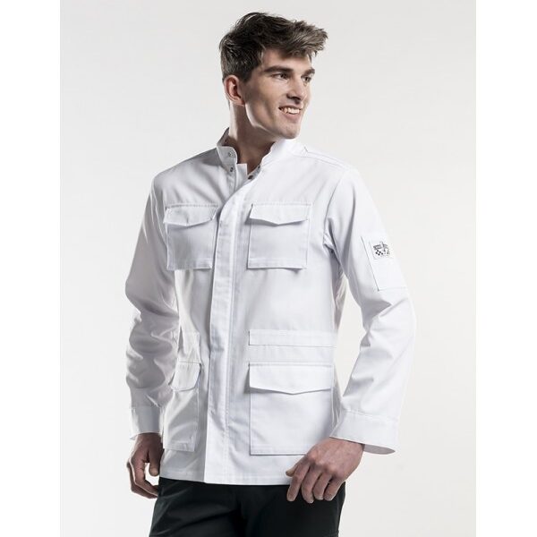 Meeste kokajakk PARKA WHITE
