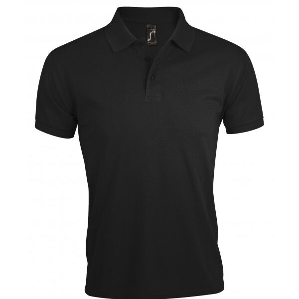 Meeste polo must/punane