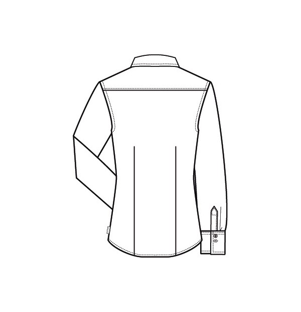 Naiste Jersey pluus RF, must - Pilt 4
