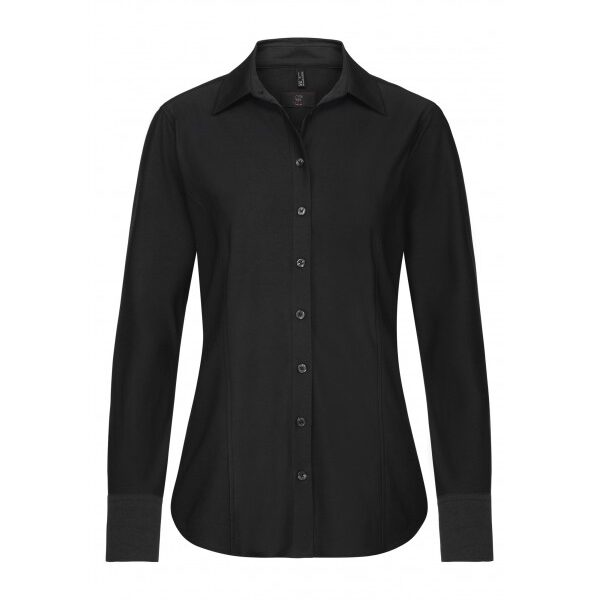 Naiste Jersey pluus RF, must