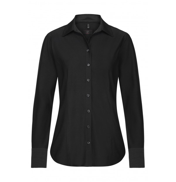 Naiste Jersey pluus RF, must