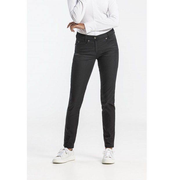 Naiste püksid "FIVE-POCKET", mustad - Pilt 3