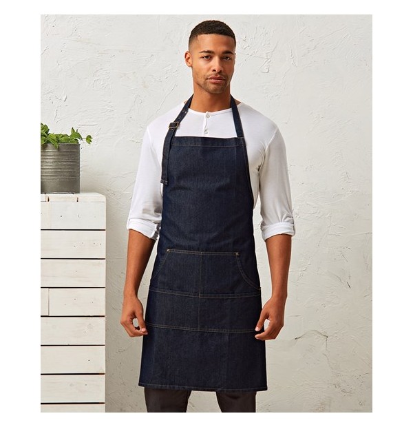 Põll Black Denim 72x86cm, 4 taskuga - Pilt 2