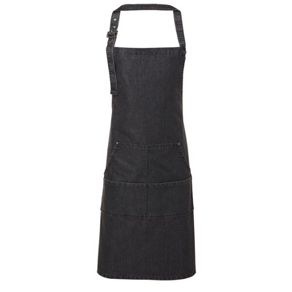 Põll Black Denim 72x86cm, 4 taskuga