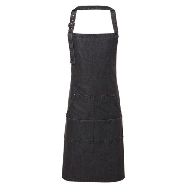 Põll Black Denim 72x86cm, 4 taskuga