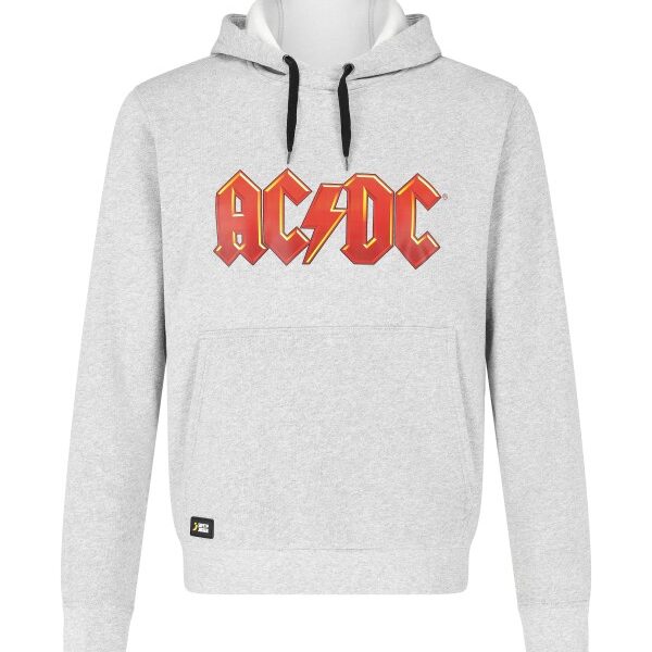 Unisex AC/DC kapuutsiga pusa, helehall/punane
