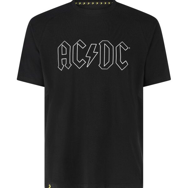 Unisex AC/DC T-särk, must/valge
