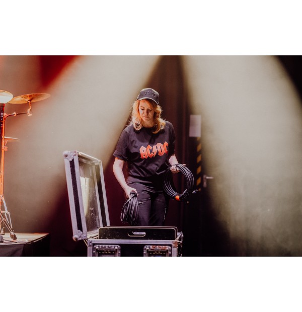 Unisex AC/DC T-särk, must/punane - Pilt 9