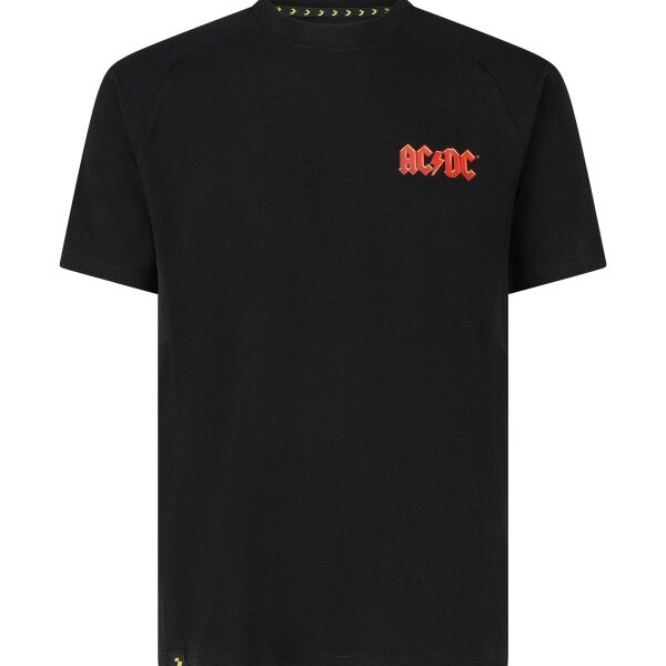 Unisex AC/DC T-särk, must/punane, seljal suur logo