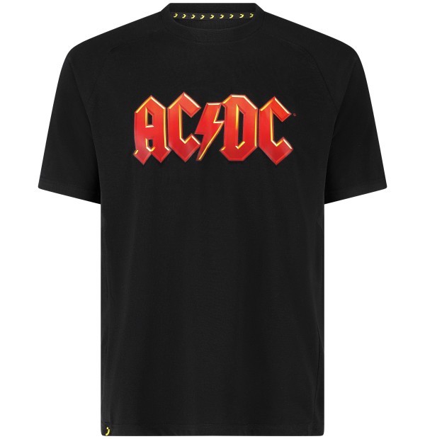 Unisex AC/DC T-särk, must/punane