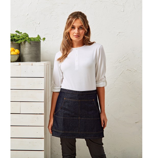Vööpõll INDIGO DENIM 79x39,5cm, 4 taskuga - Pilt 2